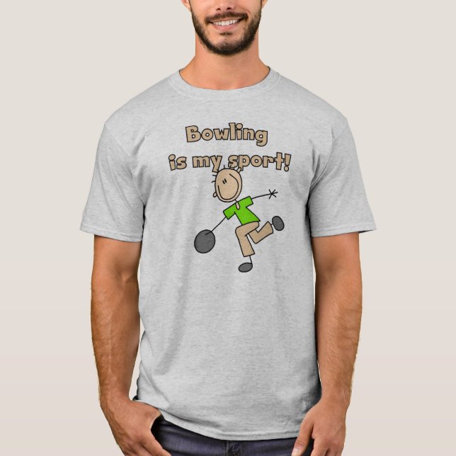 Bowling is my Sport T-Shirt (Front)