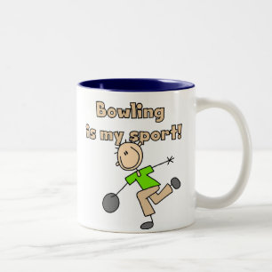 Bowling is my Sport Two-Tone Coffee Mug