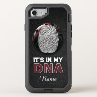 Bowling It’s In My DNA OtterBox Defender iPhone SE/8/7 Case