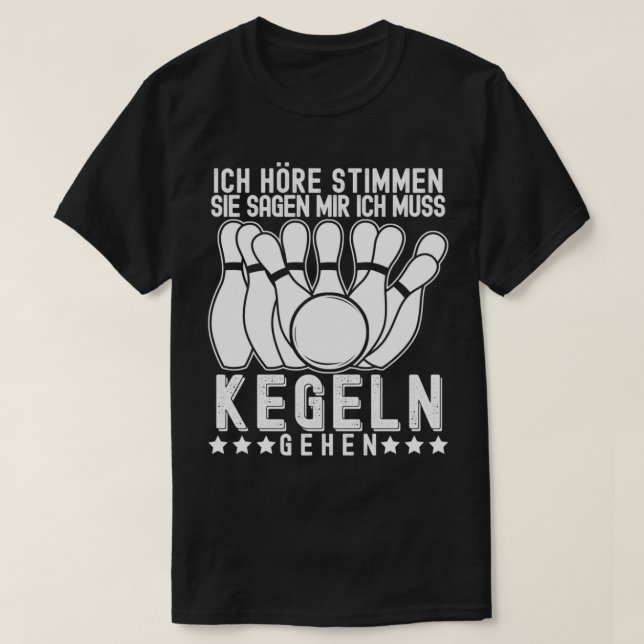 Bowling Joke Bowling Club T T-Shirt (Design Front)