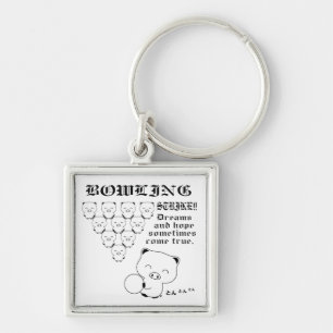 Bowling Keychain