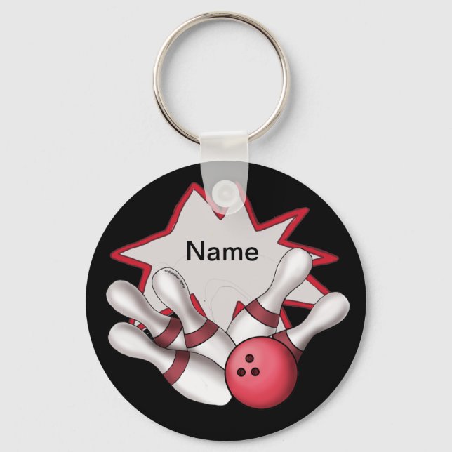 Bowling  keychain (Front)