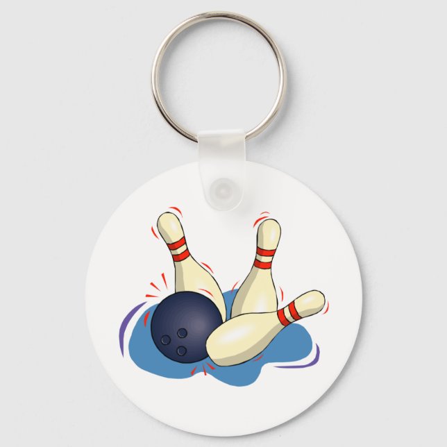 Bowling Keychain (Front)