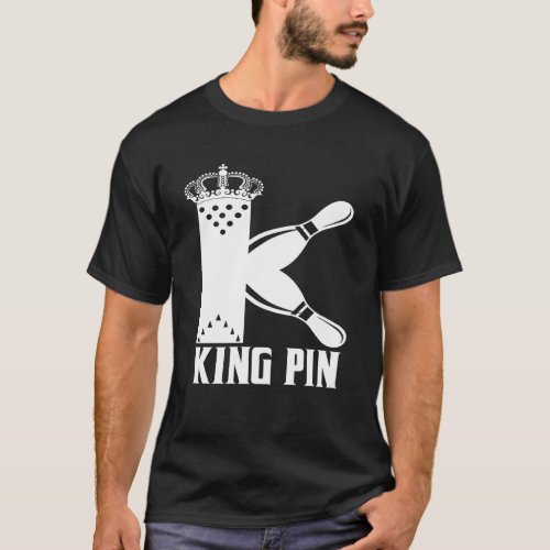 Bowling King Pin T_Shirt