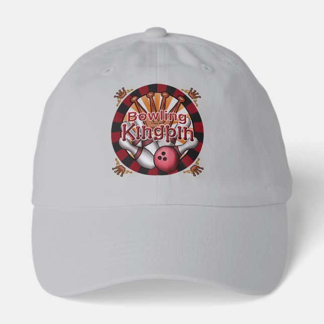 Bowling Kingpin Hat (Front)