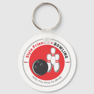 BOWLING LLAVERO KEYCHAIN