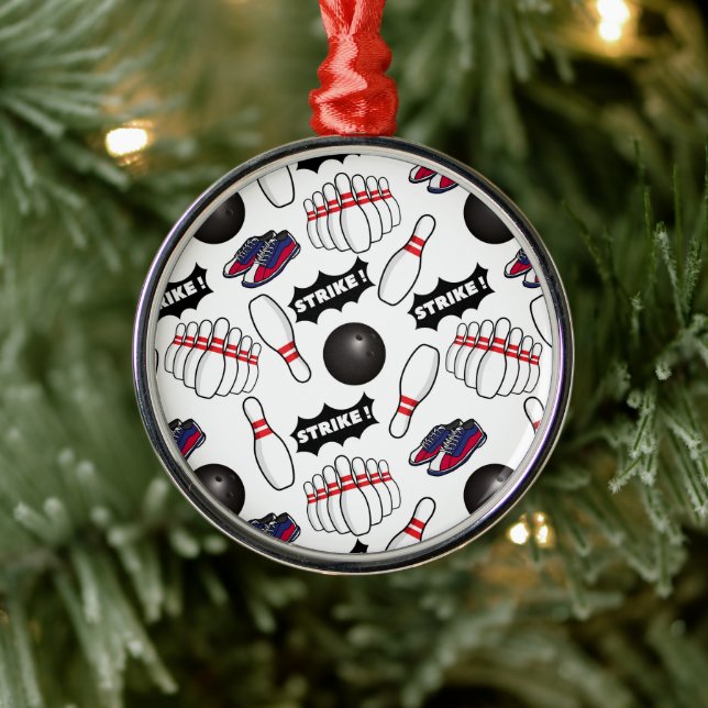 Bowling Lover Christmas Ornament Keepsake (Tree)