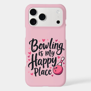 Bowling Lover Cute Retro Aesthetic Sports Design iPhone 17 Pro Max Case
