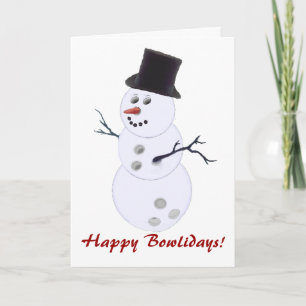Bowling Lovers Christmas Cards