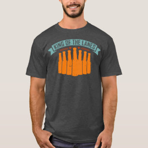 Bowling Lovers King Of The Lanes T-Shirt