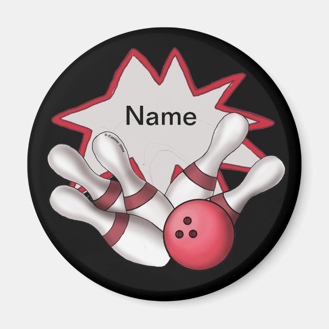 Bowling Magnet (Front)