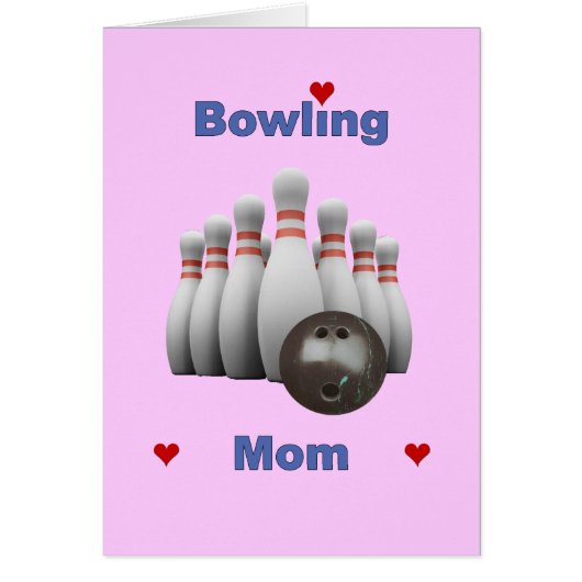 Bowling Mom Cards (Front)