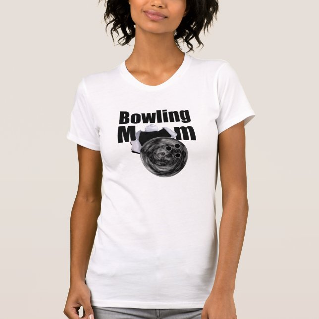 Bowling Mom T-Shirt (Front)