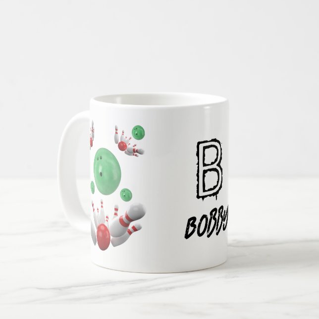 Bowling Mug (Front Left)