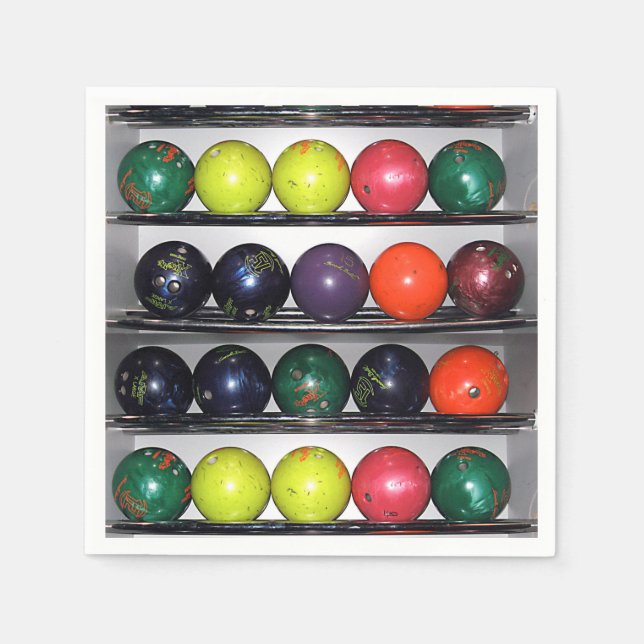 Bowling Napkins (Front)