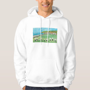 Bowling on Newlyn Green Hoodie