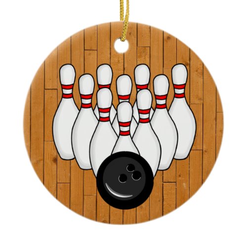 Bowling Ornament for your Favorite Bowler