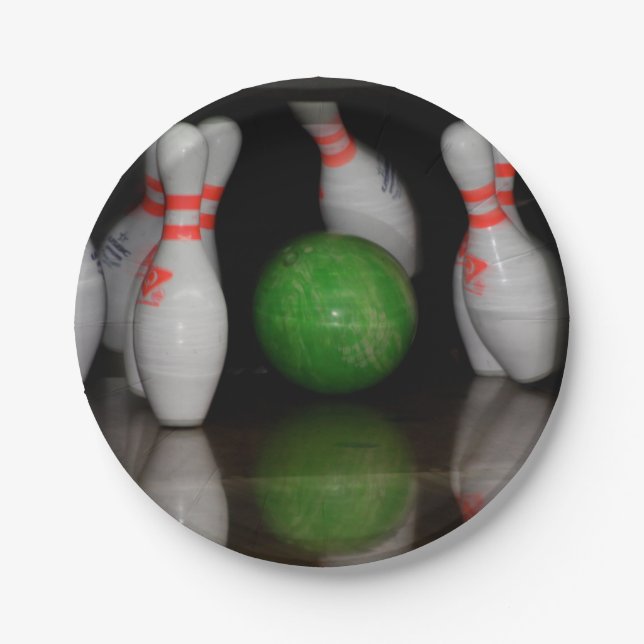 Bowling Paper Plates (Front)