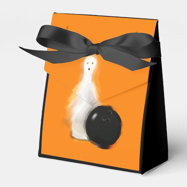 Bowling Party Favor Boxes (Front Side)