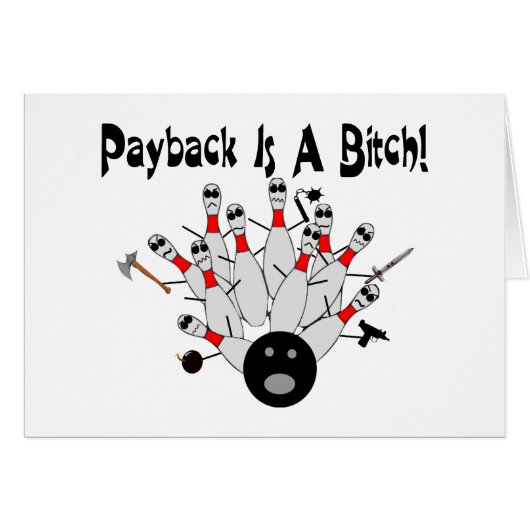 Bowling Payback Cards (Front Horizontal)