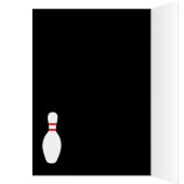 bowling photo Card (Inside (Left))