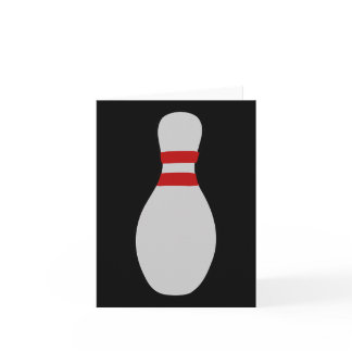 Bowling Pin Costume Ll Ten-pins Alley Strike Spare Card