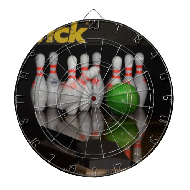 Bowling Pin Dartboard (Front)