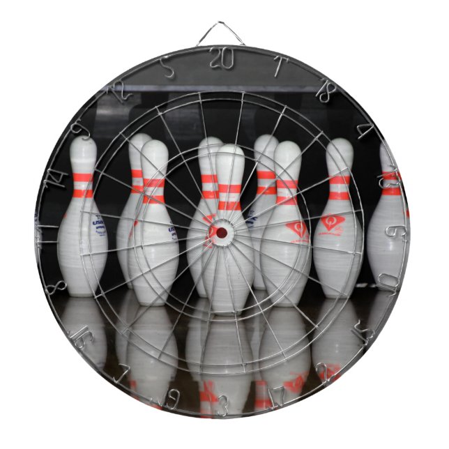 Bowling Pin Dartboard (Front)