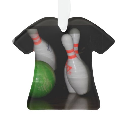 Bowling pin ornament