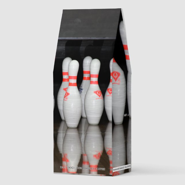 Bowling Pin Roasted Coffee (Front)