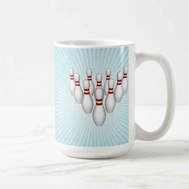 Bowling Pins: 3D Model: Coffee Mug (Right)