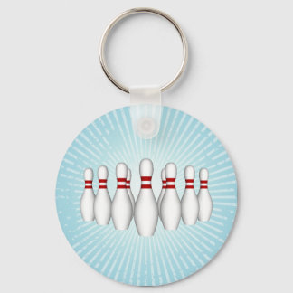 Bowling Pins: 3D Model: Keychain