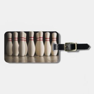 Bowling Pins Luggage Tag