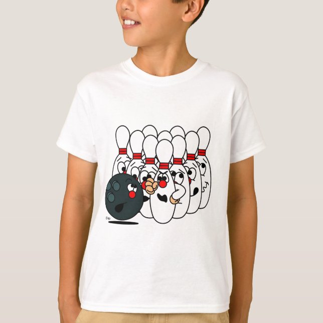 Bowling pins T-Shirt (Front)