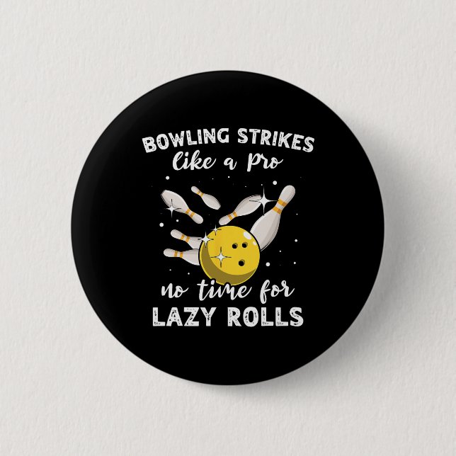 Bowling Player Bowler Slow Bowling  Button (Front)