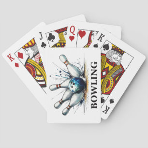 Bowling Playing Cards