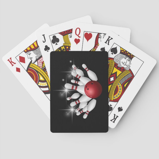 Bowling Playing Cards (Back)