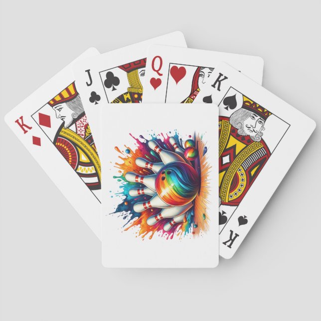 Bowling Playing Cards (Back)