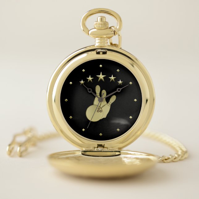 Bowling Pocket Watch (Inside)