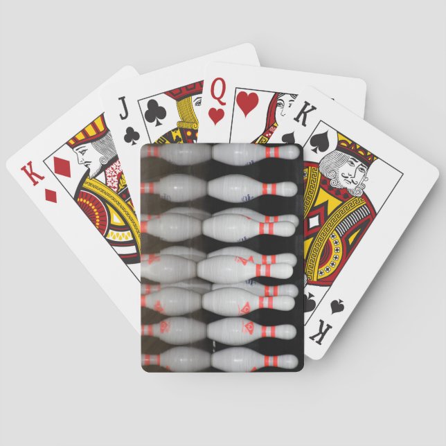 Bowling Poker Cards (Back)