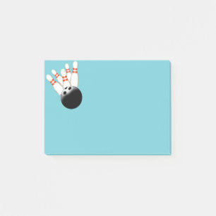 Bowling Post It Notes