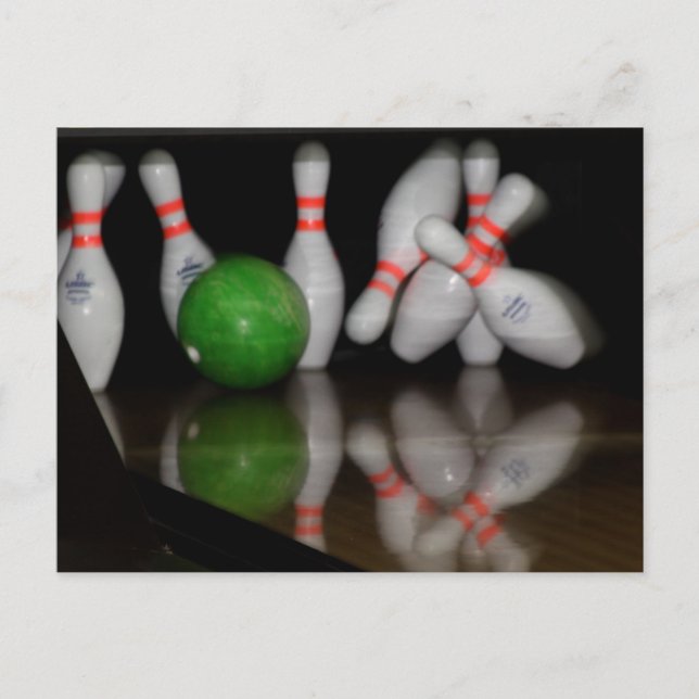 Bowling Postcard (Front)