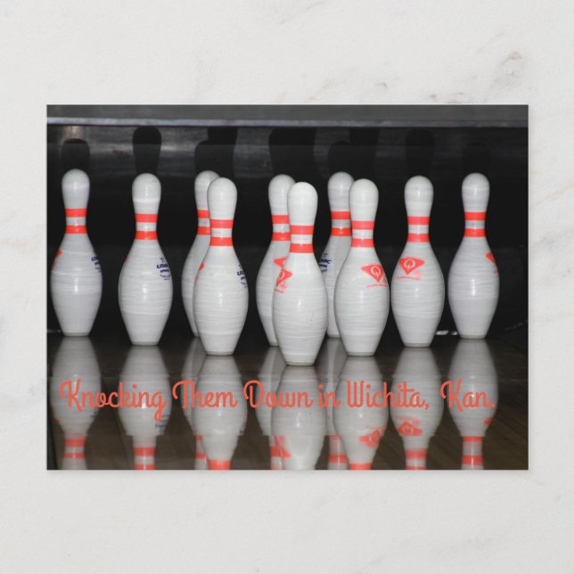 Bowling Postcard (Front)