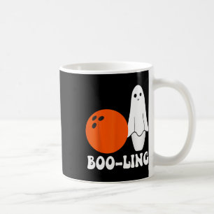 Bowling Pun Boo-ling Funny Bowling Players Hallowe Coffee Mug