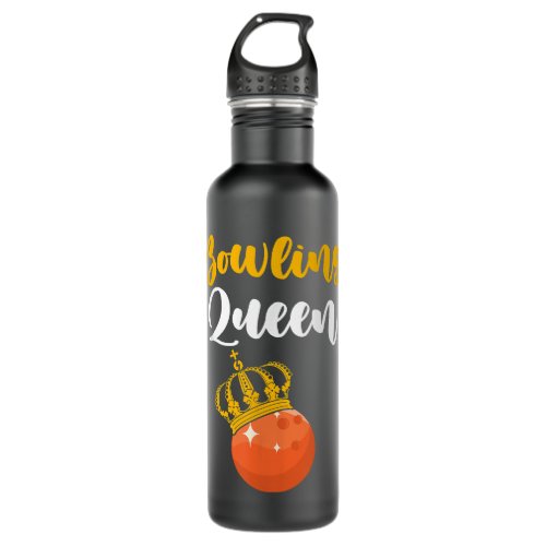Bowling Queen Sports Bowlers  Stainless Steel Water Bottle