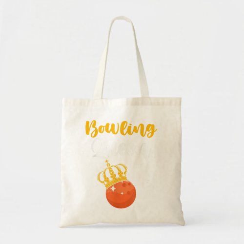 Bowling Queen Sports Bowlers  Tote Bag