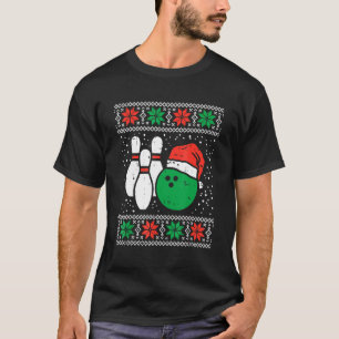 Bowling Santa Ugly Christmas Sweater Sport Xmas Me