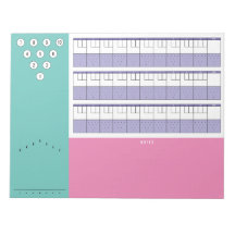 Bowling Scoreboard Diagrams & Notes | Colorful