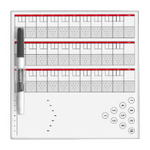 Bowling Scoreboard & Pin Diagrams | Classic White