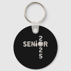 Bowling Senior 2025 Tee Shirt Ck To School Cl Of 2 Keychain